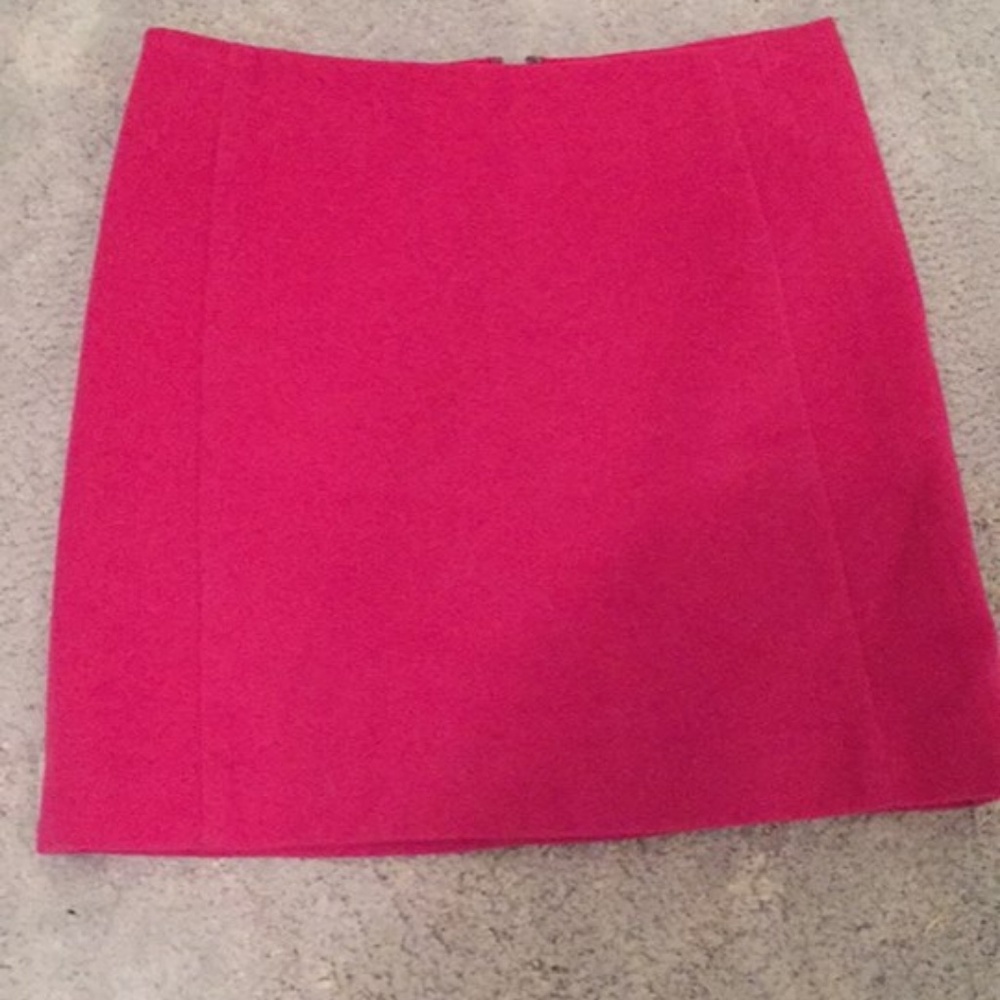 Hot Pink Short Skirt